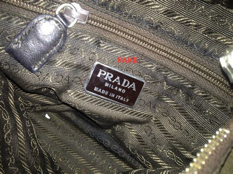 fake prada store|inside of Prada bag.